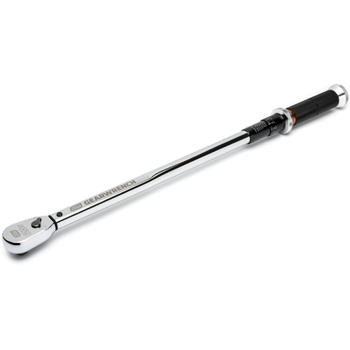120XP Micrometer Torque Wrench, 1/2" Square Drive, 30 - 250 ft-lbs./352.6 - 54.2 N.m Meunier Outillage Industriel