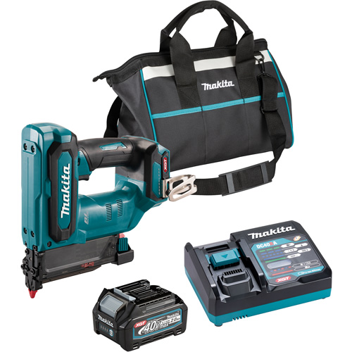 Ensemble cloueuse &agrave; broches de calibre 23 de 1-3/8" sans-fil 40?V?max XGT avec moteur sans balai, 40 V, Lithium-ion Meunier Outillage Industriel