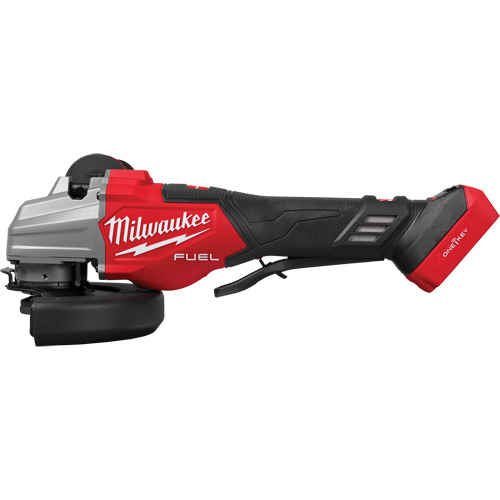 FUEL Dual Trigger Braking Grinder with Paddle Switch & ONE KEY, 6"/4-1/2" Wheel, 18 V Meunier Outillage Industriel