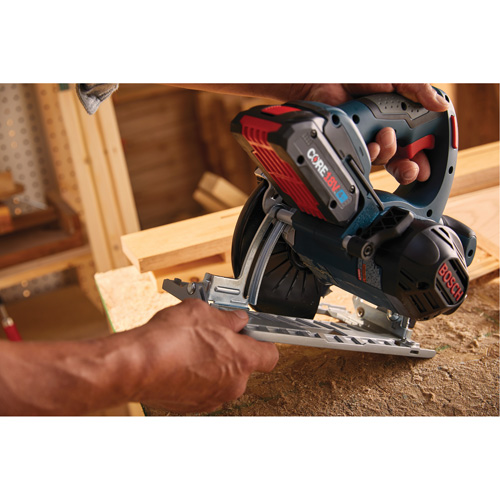 Blade-Left Circular Saw (Tool Only), 6-1/2", 18 V Meunier Outillage Industriel