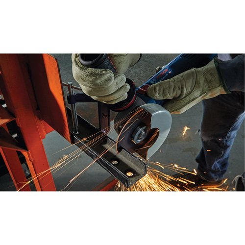 Ergonomic Angle Grinder, 4-1/2", 120 V, 10 A, 11000 RPM Meunier Outillage Industriel