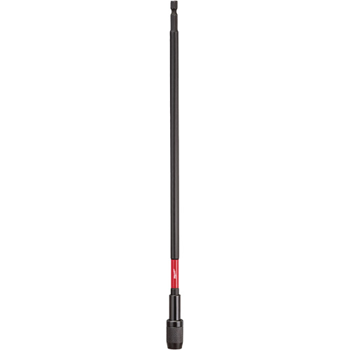 Porte-embout verrouillable SHOCKWAVE pour outil &agrave; percussion, Diam&egrave;tre max. de 1/4", Longeur de 12" Meunier Outillage Industriel