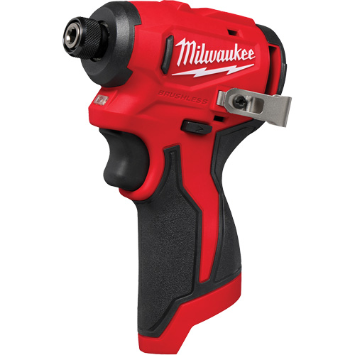 M12 Subcompact Brushless Hex Impact Driver (Tool Only), 1/4", 1100 in-lbs. Max. Torque, 12 V, Lithium-Ion Meunier Outillage Industriel
