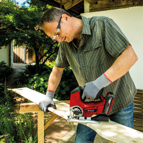Variable Speed Cordless Jigsaw (Tool Only), 18 V, Lithium-Ion, 0-2400 SPM, 1" Stroke Length Meunier Outillage Industriel
