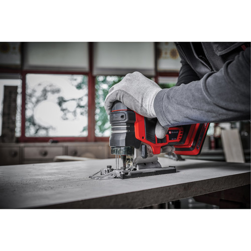Scie sauteuse professionnelle sans fil &agrave; vitesse variable (outil seulement), 18 V, Lithium-ion, 0-3500 coups/min, 1-1/32" Longueur de la course Meunier Outillage Industriel