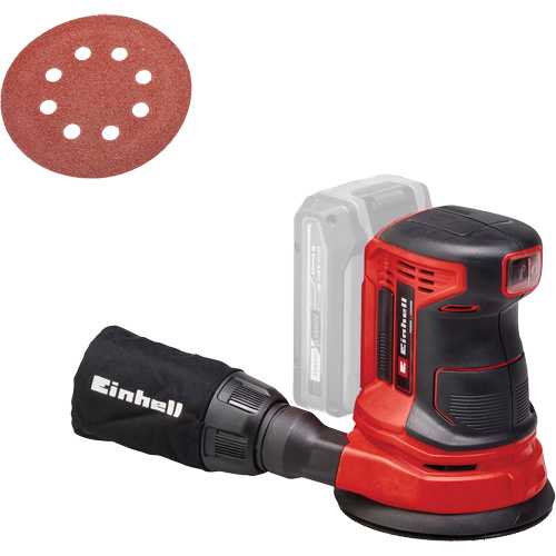 Cordless Random Orbit Sander (Tool Only), 5" Sand Paper, 18 V, 14000 - 22000 OPM Meunier Outillage Industriel