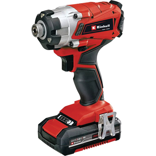 Cordless Impact Driver Kit, 1/4", 1240 in-lbs Max. Torque, 18 V, Lithium-Ion Meunier Outillage Industriel