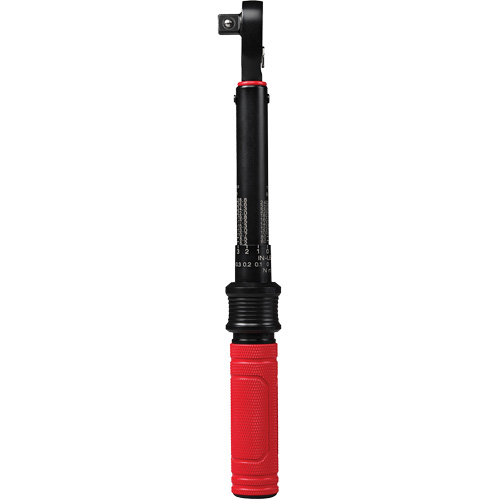 Torque Wrench, Click, 3/8" Square Drive, 5.6 - 28.2 N.m/50 - 250 in-lbs Meunier Outillage Industriel