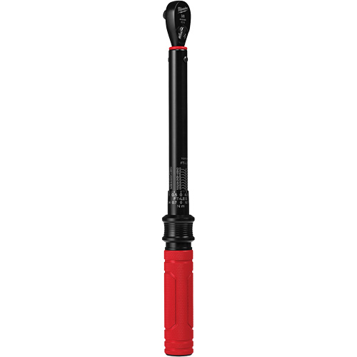Cl&eacute; dynamom&eacute;trique, &agrave; cliquer, Entraînement 3/8" carr&eacute;, 20 - 100 lb-po/27,1 - 135,6 Nm Meunier Outillage Industriel