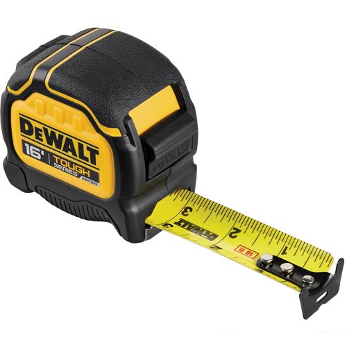 TOUGHSERIES Tape Measure, 16', Imperial Graduations Meunier Outillage Industriel