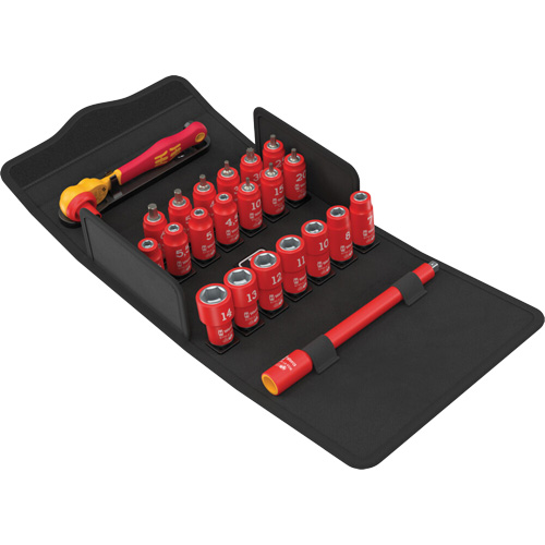 SA VDE 1 Zyklop Insulated Ratchet Set with Reversing Lever Meunier Outillage Industriel