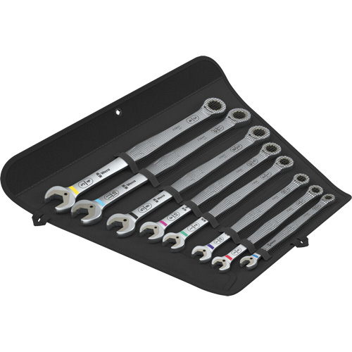 Joker 8 Spanner Set, Ratcheting Combination, 8 Pieces, Imperial Meunier Outillage Industriel
