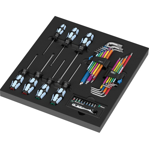 Insert en mousse pour jeu en acier innoxydable 1 Meunier Outillage Industriel