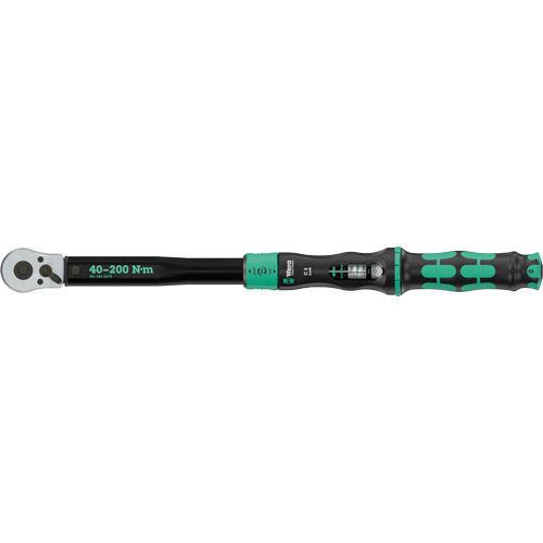 Adjustable Click-Torque Lock C 3 Torque Wrench with Torque Lock Function, Click, 1/2" Square Drive, 30 - 146 lbf. Ft Meunier Outillage Industriel