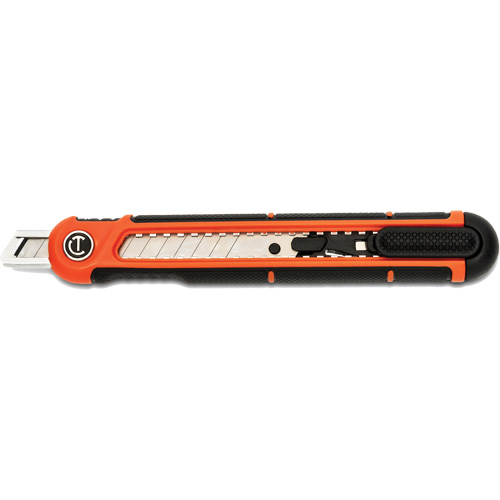 9mm Snap Off Blade Retractable Knife, Steel, Plastic Handle Meunier Outillage Industriel