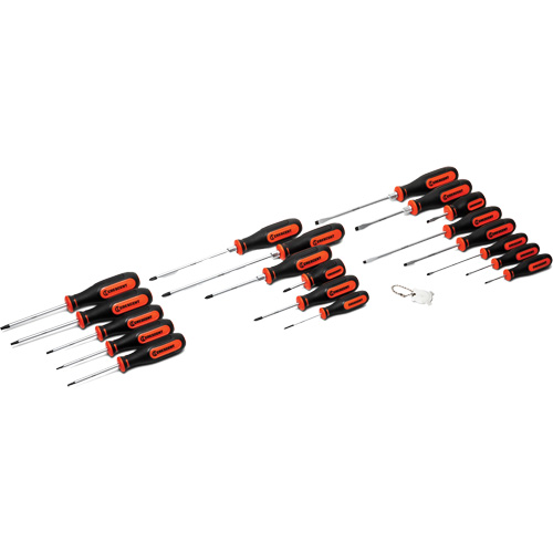 Dual Material Screwdriver Set, 20 Pcs. Meunier Outillage Industriel