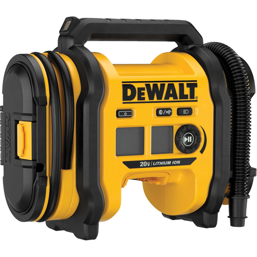 20V MAX Corded/Cordless Air Inflator (Tool Only), Electric Meunier Outillage Industriel