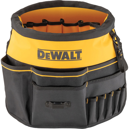 Bucket Tool Organizer, 19-3/4" L x 2" W x 19-5/8" H, Black/Yellow Meunier Outillage Industriel