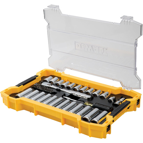 3/8" & 1/2" Mechanic's Tool Set with TOUGHSYSTEM&reg; 2.0 Tray & Lid Meunier Outillage Industriel