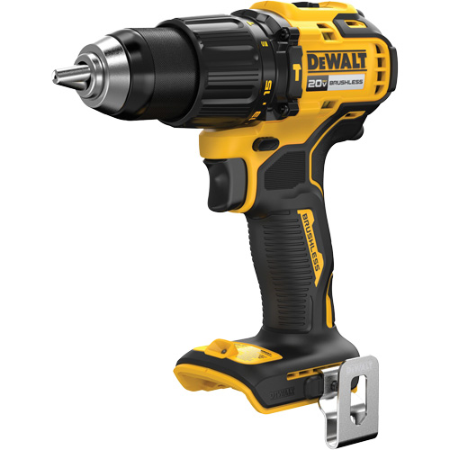 Brushless Cordless Hammer Drill (Tool Only), 1/2" Chuck, 20 V Meunier Outillage Industriel