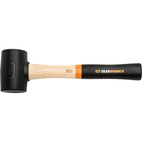 Rubber Mallet, 16 oz., Wood Handle, 13" L Meunier Outillage Industriel