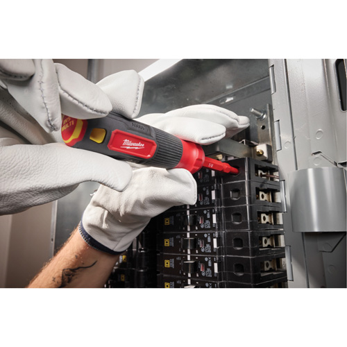 2-in-1 1000V Insulated Flip Shank Multi-Bit Screwdriver, 8-4/5" L, Cushion Grip Handle Meunier Outillage Industriel