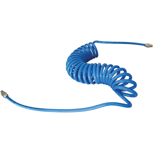 Tuyau h&eacute;licoidal MAXAIR, Air, 1/4" DI x 50' lo, Polyur&eacute;thane Meunier Outillage Industriel