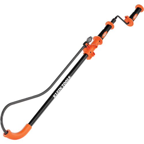 Steel Toilet Auger, Manual, 3' Cable Length, 1/2" Cable Diameter Meunier Outillage Industriel