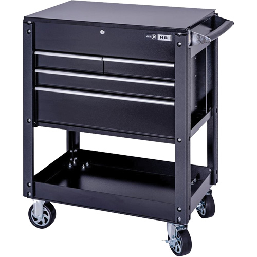 Chariot de service robuste JTC-30194, 4 tiroirs, 20-1/2" lo x 35" la x 40-1/2" h Meunier Outillage Industriel