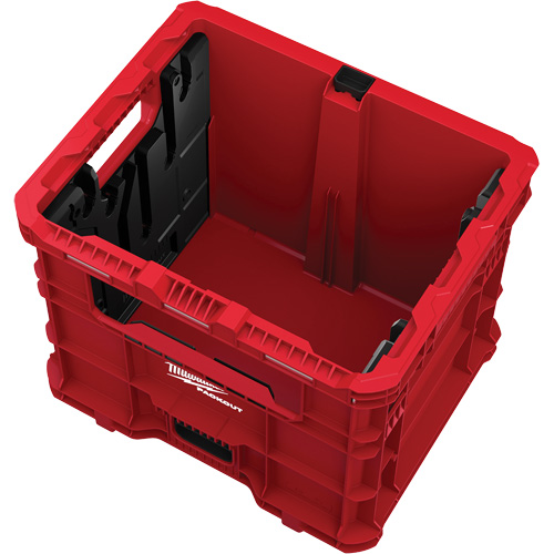 Bac distributeur de fils XL PACKOUT, 15-3/4" x 18-5/8" x 15", Noir/Rouge Meunier Outillage Industriel