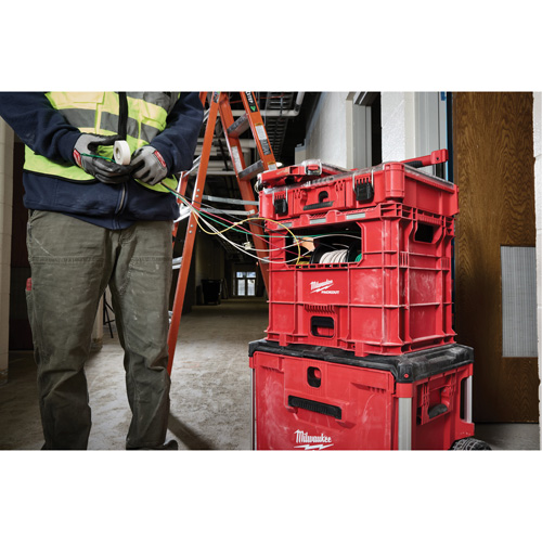 Bac distributeur de fils XL PACKOUT, 15-3/4" x 18-5/8" x 15", Noir/Rouge Meunier Outillage Industriel