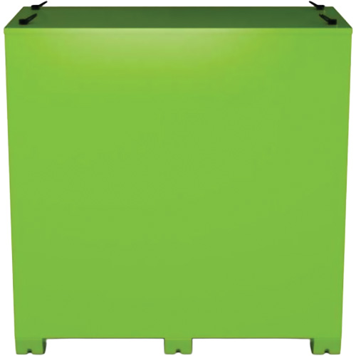Armoire de rangement d'&eacute;PI sur place, Acier, Vert lime haute visibilit&eacute; Meunier Outillage Industriel