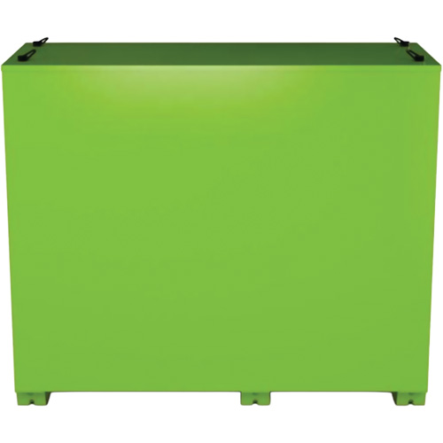 Armoire de rangement d'&eacute;PI sur place, Acier, Vert lime haute visibilit&eacute; Meunier Outillage Industriel
