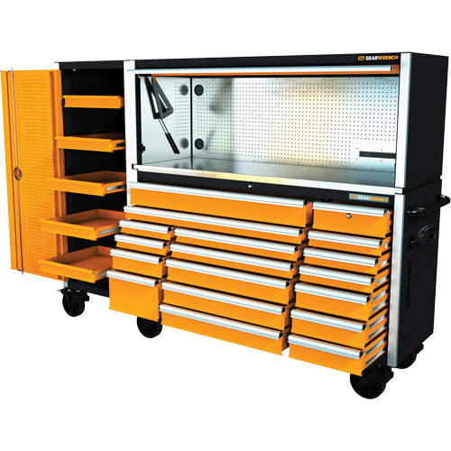 Jeu d'outils pour m&eacute;canicien MEGAMOD dans des plateaux en mousse modulaire de premi&egrave;re qualit&eacute; avec rangement pour les outils et l&eacute;quipement datelier, 1629 morcea Meunier Outillage Industriel