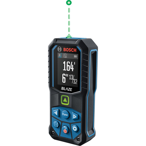 T&eacute;l&eacute;m&egrave;tre laser rouge BLAZE, 0.0' - 165' (0.0 m - 50,2 m) Gamme de mesure, Num&eacute;rique (&eacute;lectronique) Meunier Outillage Industriel