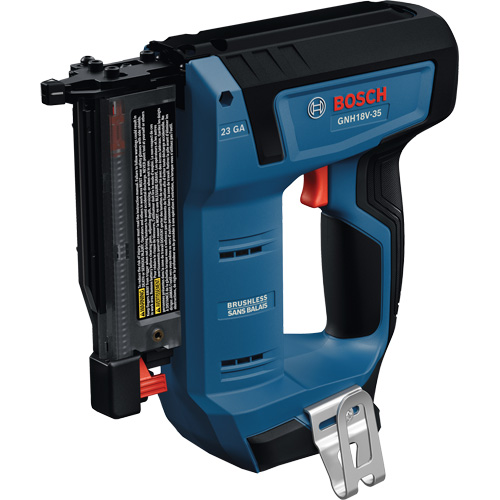 Brushless 23-Gauge Pin Nailer, 18 V, Lithium-Ion Meunier Outillage Industriel