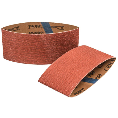COOLCUT XX Cloth Drum Belt, 3-1/2" W x 15-1/2" L, Zirconium, 60 Grit Meunier Outillage Industriel