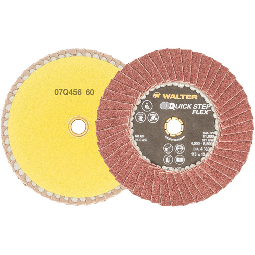 Disc Blender, 4-1/2" x Type 29, 60 Grit, Aluminum Oxide Meunier Outillage Industriel