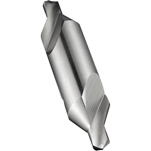 Bright Finish Combined Drill & Countersink, #3, 7/64" Small Diameter, 1/4" Large Diameter, High Speed Cobalt Meunier Outillage Industriel