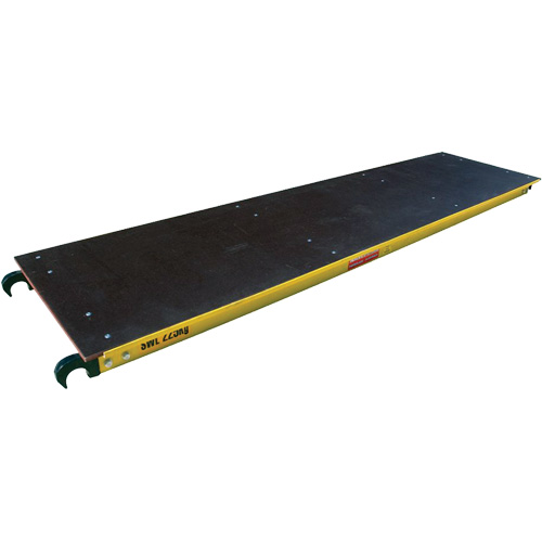 Composants pour &eacute;chafaudages la tour en fibre de verre, Fibre de verre, 8' lo x 94-1/2" la Meunier Outillage Industriel