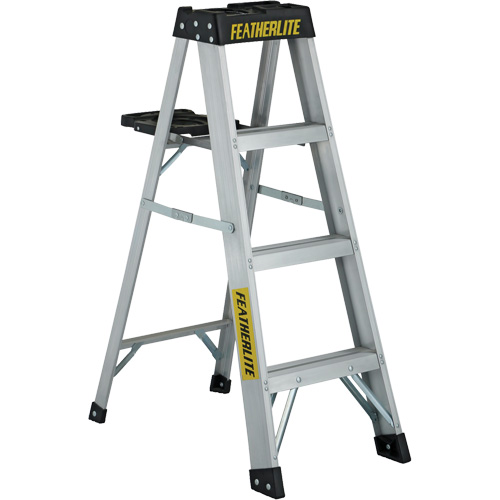 3400 Series Industrial Extra Heavy-Duty Step Ladder, 4', Aluminum, 300 lbs. Capacity, Type 1A Meunier Outillage Industriel
