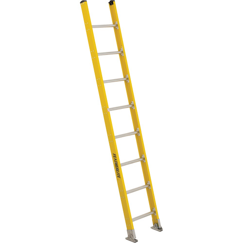 Industrial Extra Heavy-Duty Straight Ladders (5600 Series), 8', Fibreglass, 375 lbs., CSA Grade 1AA Meunier Outillage Industriel