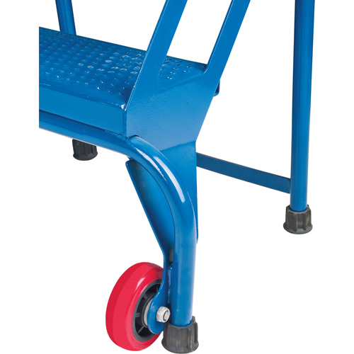 Portable Folding Ladder, 2 Steps, Perforated, 20" High Meunier Outillage Industriel