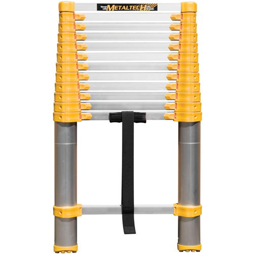 Telescopic Ladder, 3' - 12', Aluminum, 250 lbs. Capacity, Type 1 Meunier Outillage Industriel