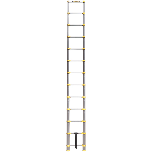 Telescopic Ladder, 3' - 12', Aluminum, 250 lbs. Capacity, Type 1 Meunier Outillage Industriel