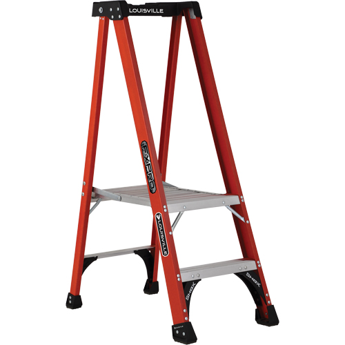 Industrial Extra Heavy-Duty Pro Platform Stepladders (FXP1800 Series), 2', 375 lbs. Cap. Meunier Outillage Industriel