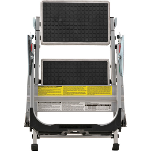 Tilt & Roll Step Stool Ladder, 2 Steps, 23" x 21" x 34.50" High Meunier Outillage Industriel