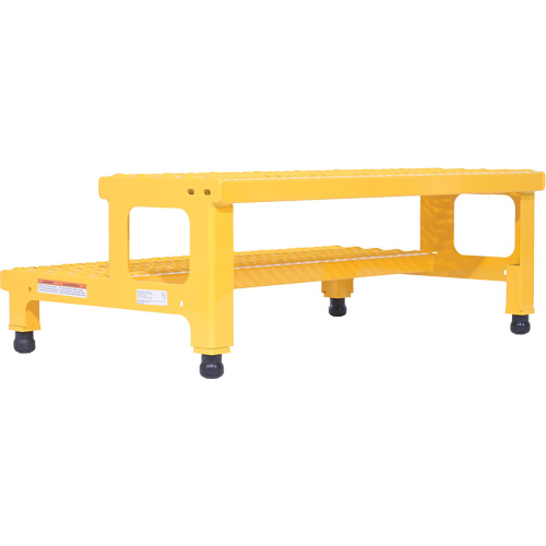 Plate-forme ajustable Step-Mate, 2 marche(s), 36-3/16" la x 22-7/8" lo x 15-1/4" h, Capacit&eacute; 500 lb Meunier Outillage Industriel