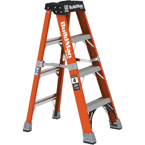 Step Ladder, 4', Fibreglass, 375 lbs. Capacity, Type 1AA Meunier Outillage Industriel