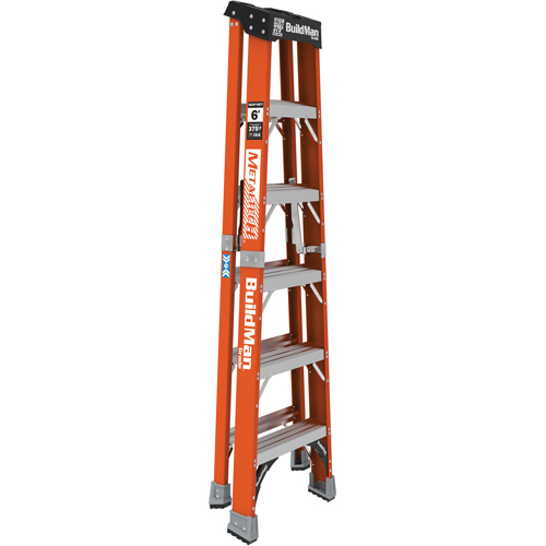 Escabeau, 6', Fibre de verre, Capacit&eacute; 375 lb, Type 1AA Meunier Outillage Industriel